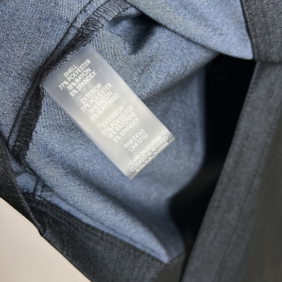 Calvin Klein Denim chambray Puff-sleeve Sheath Dress In Blue medium - Picture 4 of 7